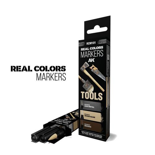 TOOLS - SET 3 REAL COLORS...