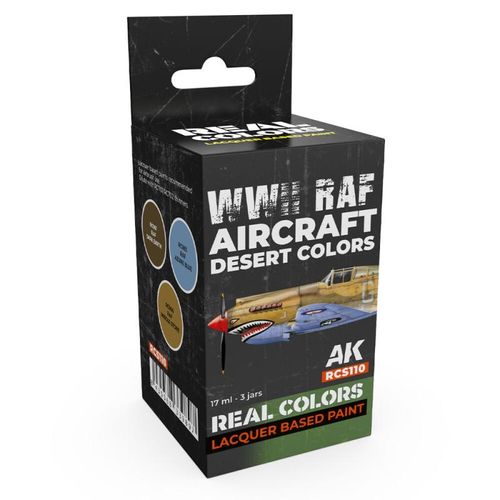 WWII RAF Aircraft Desert...