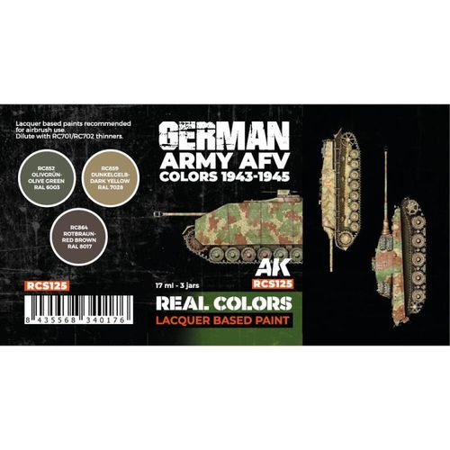 German Army AFV Colors...