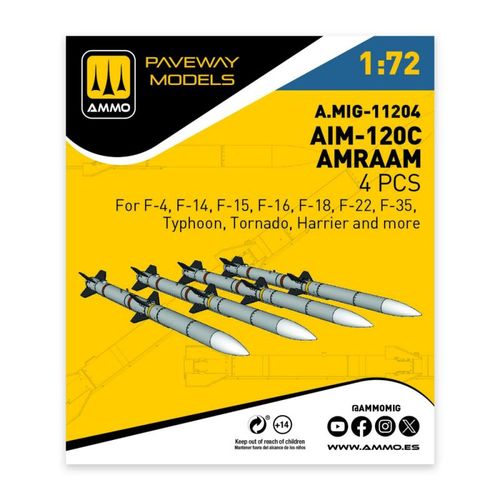 AIM-120C AMRAAM (4 pcs)