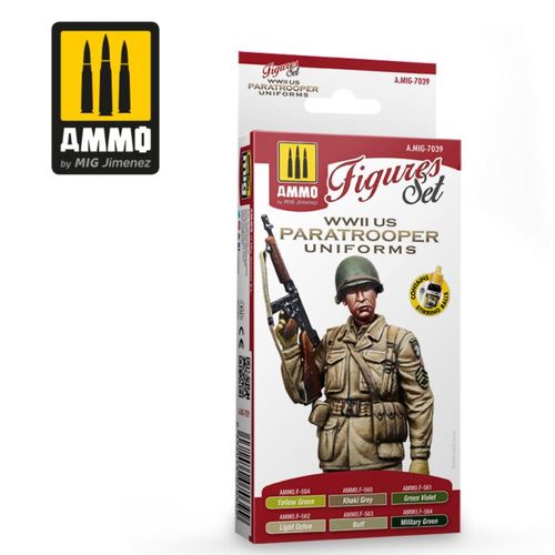 WWII US Paratroopers Figures...