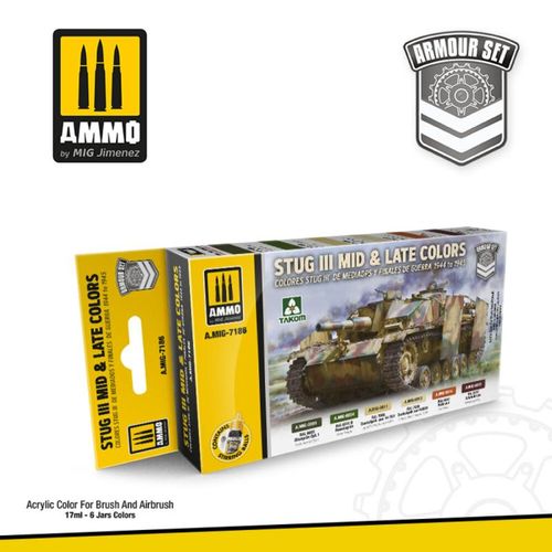 StuG III Mid & Late Colors...