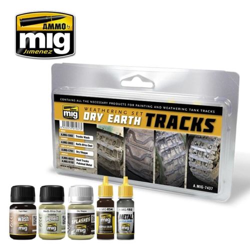 Dry Earth Tracks Weathering...