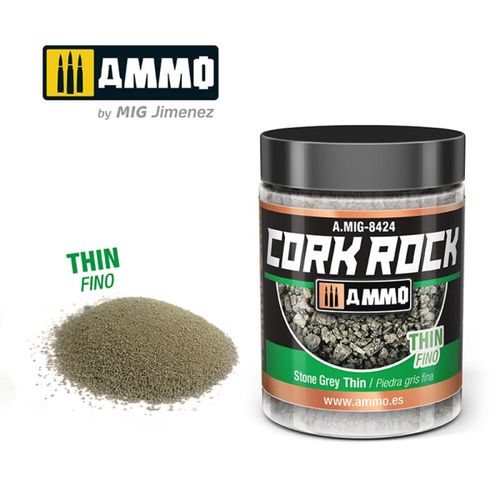 CREATE CORK Stone Grey Thin...
