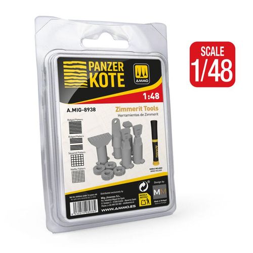 PANZER KOTE Zimmerit Tools