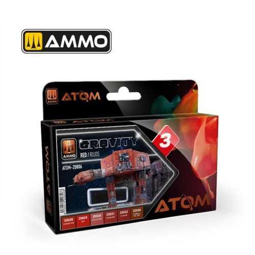 ATOM - Gravity Set 3 -Red
