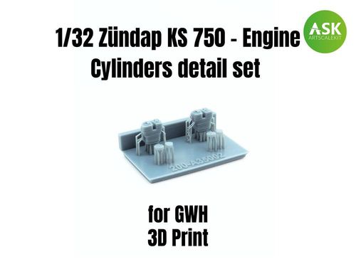 ZÃ¼ndap KS 750 - Engine...
