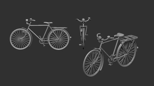 Bicycle classic - 3D print