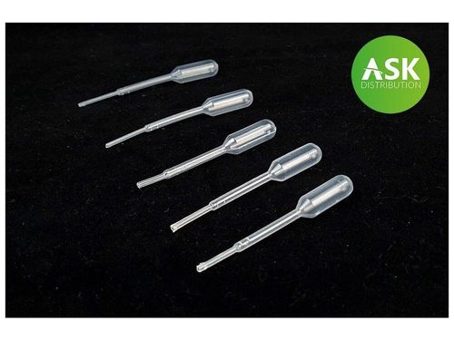 Pipettes for mixing colors...