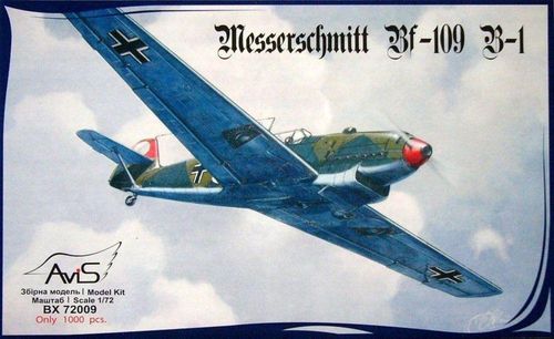 Messerschmitt Bf 109 B-1 WWII...