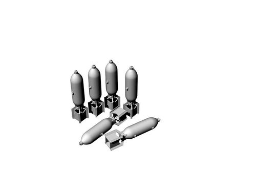 US GP 100lb AN-M30A1 bombs...