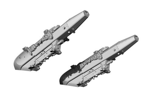 TER-9A triple ejector rack...