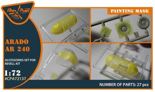 Arado Ar-240 - Painting mask...