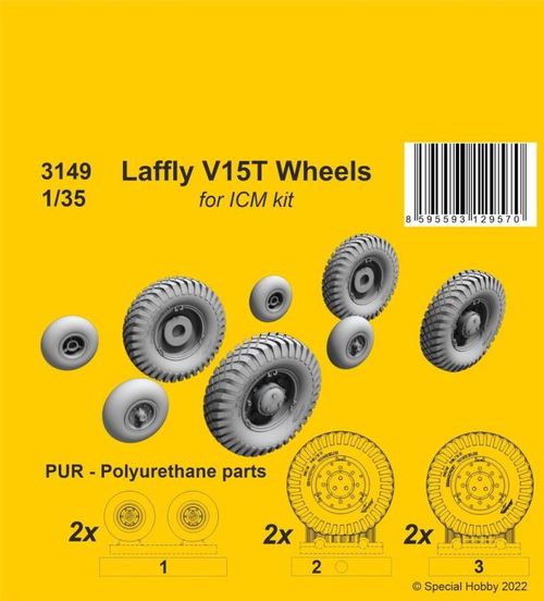 Laffly V15T Wheels [ICM]