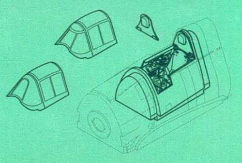 F6F/-3 Hellcat - Cockpit set