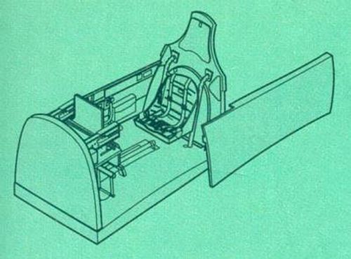 P-40B - Cockpit set