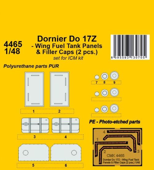 Dornier Do 17Z - Wing Fuel...