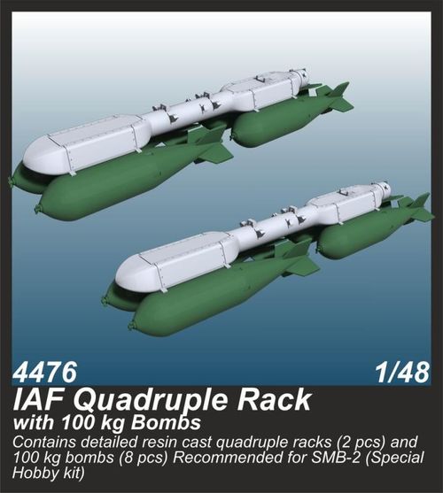 IAF Quadruple Rack with 100...
