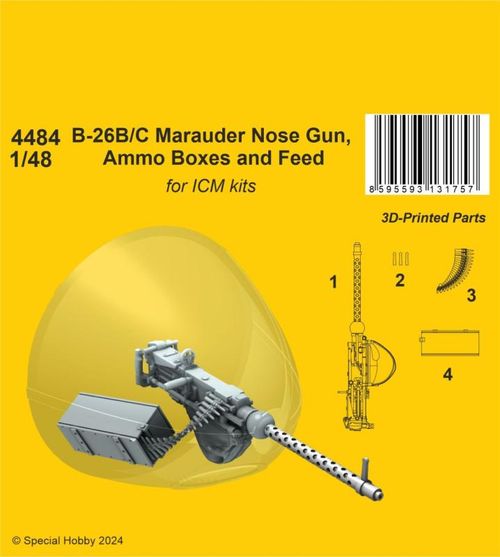 B-26B/C Marauder - Nose Gun,...