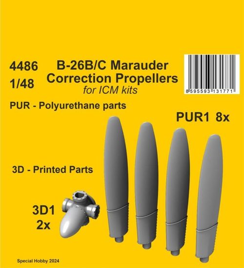 B-26B/C Marauder - Correction...