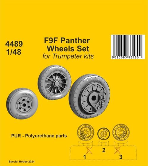 F9F Panther - Wheels Set...