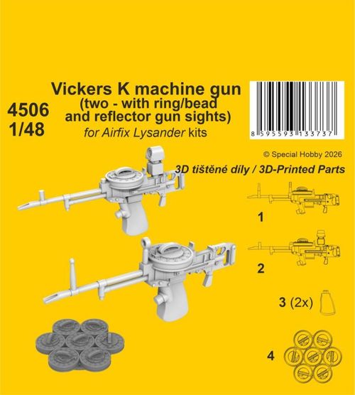 Vickers K - Machine gun (two...