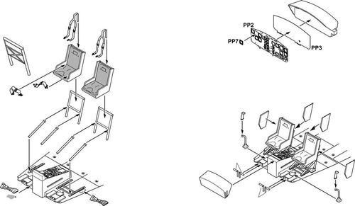 UH-1D - Interior set...