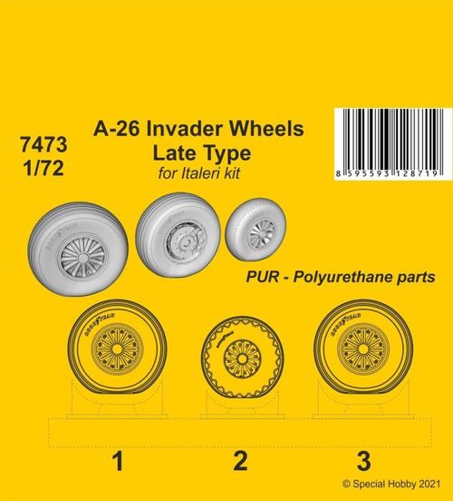 A-26 Invader - Wheels Late...