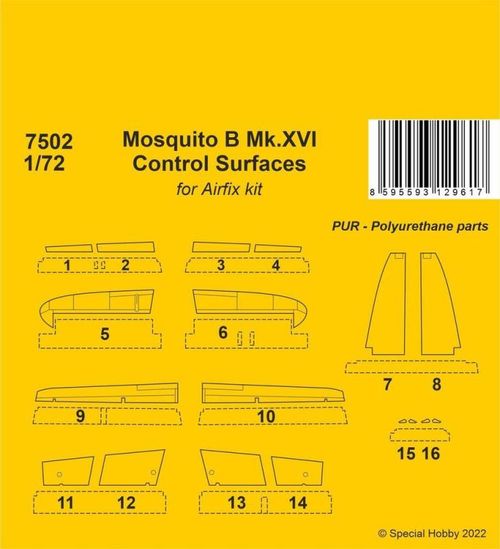 Mosquito B Mk.XVI - Control...