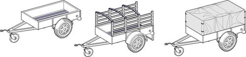 WWII US Cargo Trailer Ben Hur