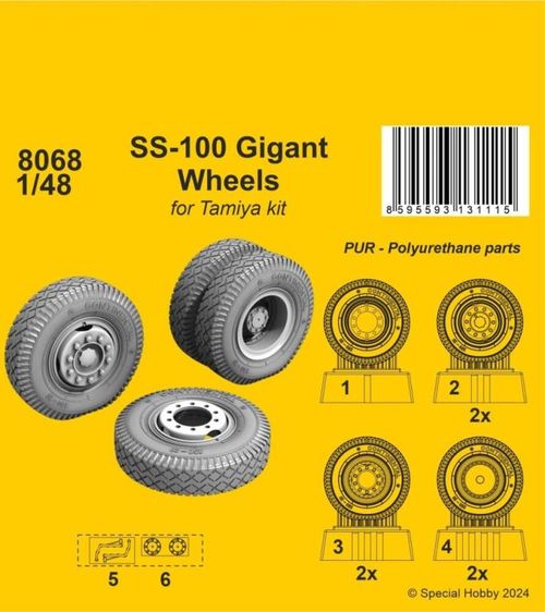 SS-100 Gigant - Wheels...