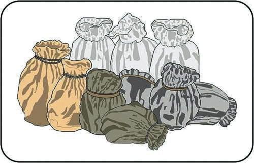 German WWII sacks (10 StÃ¼ck)