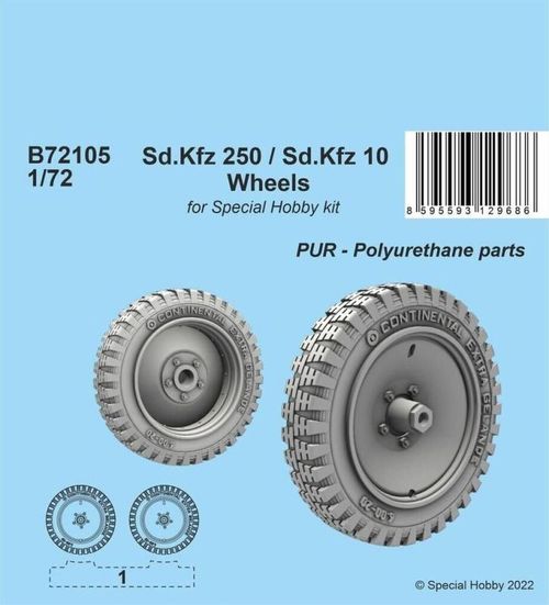 Sd.Kfz 250 / Sd.Kfz 10 Wheels...