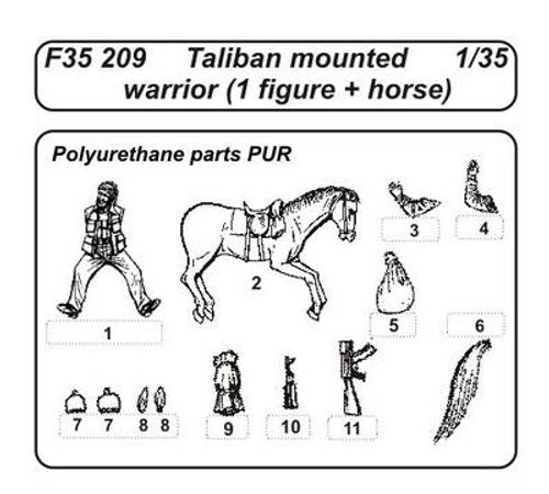 Taliban mounted warrior (1...