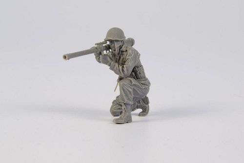 American soldier with M18...