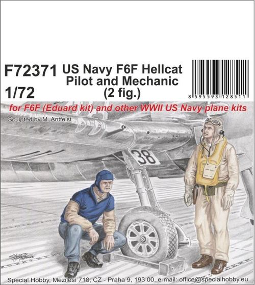 US Navy F6F Hellcat - Pilot...