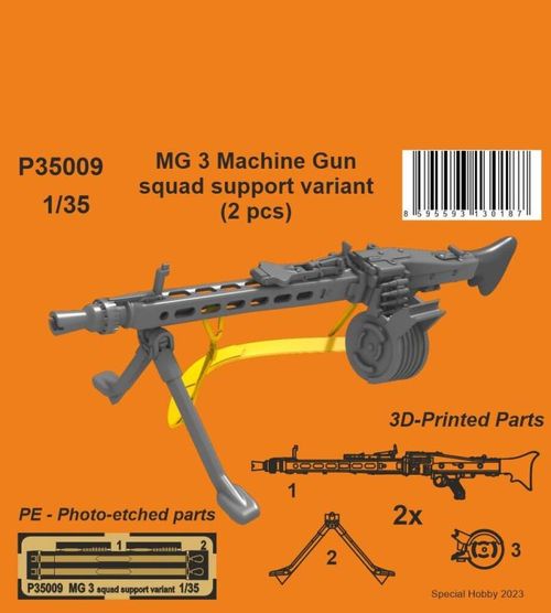MG 3 Machine Gun - squad...