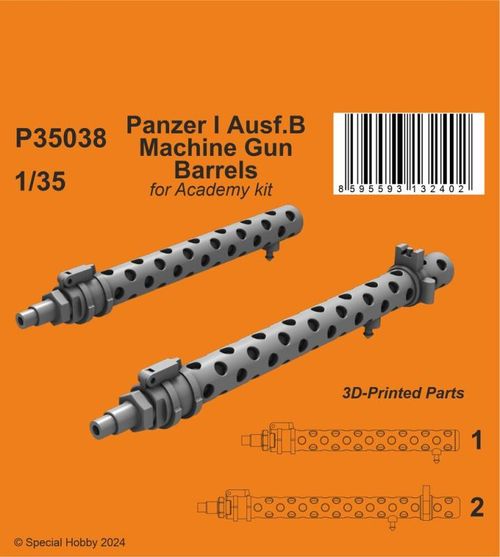 Panzer I Ausf.B - Machine Gun...
