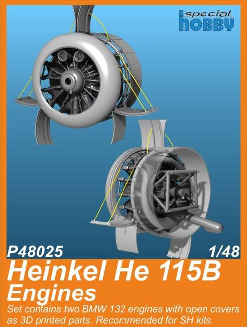 Heinkel He 115B - Engines...