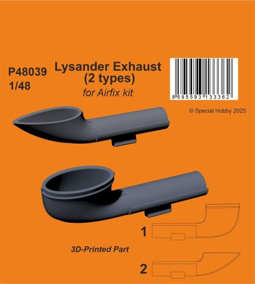 Lysander - Exhaust (2 types)...