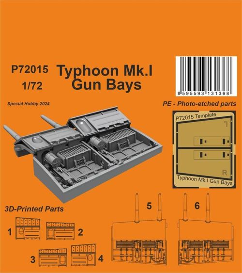 Typhoon Mk.I - Gun Bays...