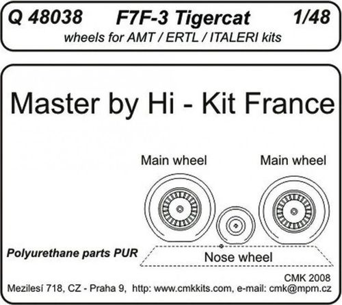 F7F-3 tigercat - Wheels...
