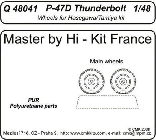 P-47D Thunderbolt - Wheels...