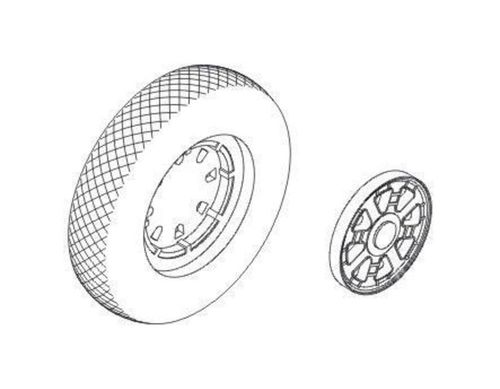 F4U Corsair - Wheels with...