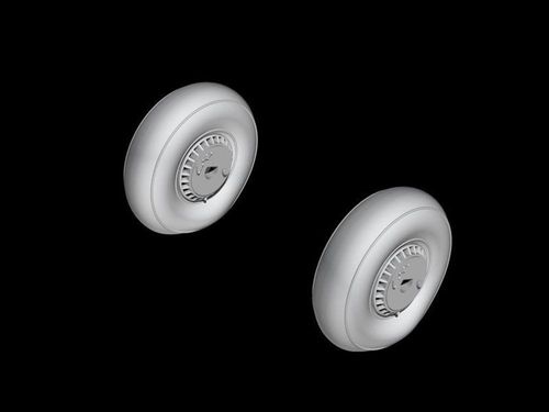 Reggiane Re 2005 - Main Wheels