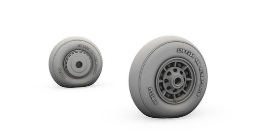 Reggiane Re 2000 - Main Wheels