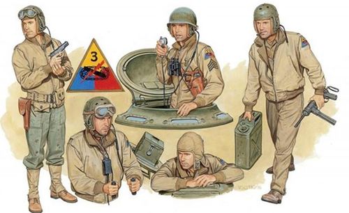 U.S. Tank crew ( NW Europe...