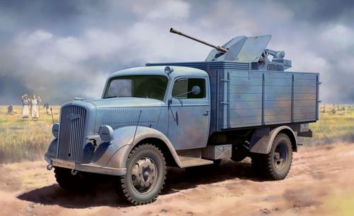 German 3t 4x2 Truck w/2cm...