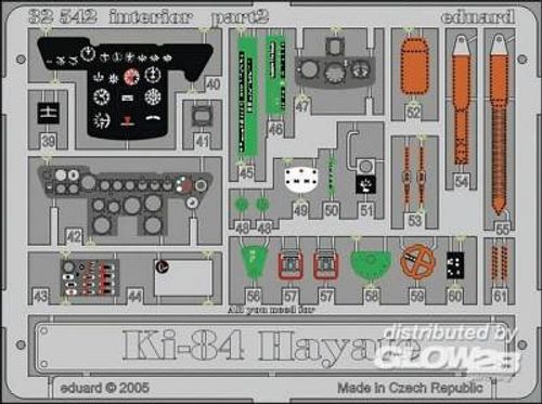 Ki-84 Hayate - Interior...