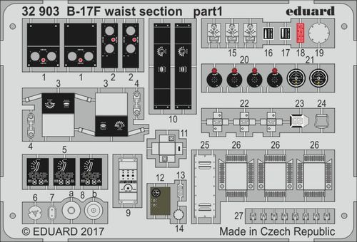 Boeing B-17F - Waist section...